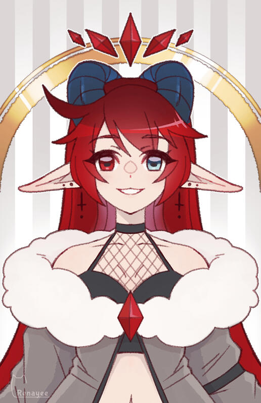 Burfday Queen Ignis By Renayee