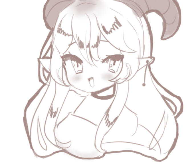 sketch by @hunneyYumyum