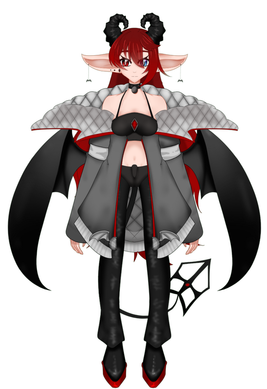 Female Live2D art done by @incubatsu and rigged by @lyria_lillirose